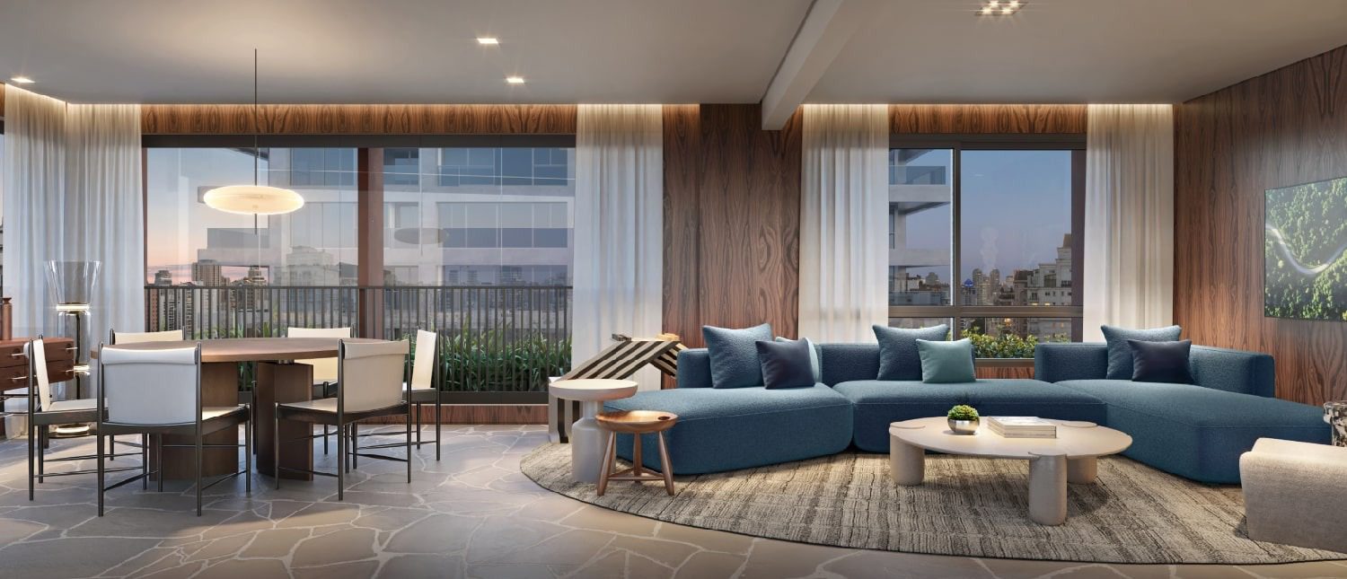 imgi_30_177-JER_Apartamento_Itaim_Bibi_Interna_Apartamento_Sala_Estar_E_Sala_Jantar_Frente